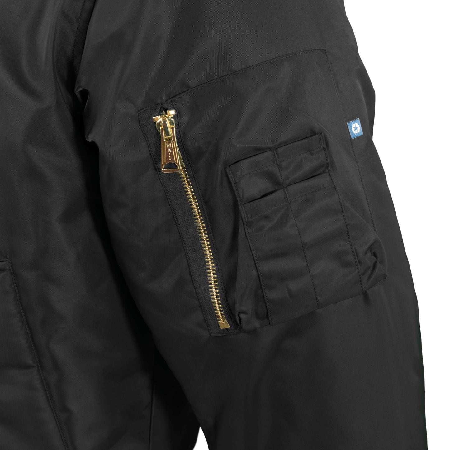 Propper Men's MA-1 Flight Jacket, Bomber Style Jacket, Black, 5X-Large