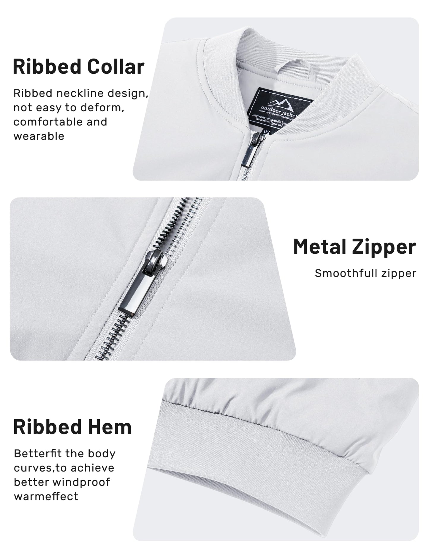 TACVASEN Mens Jacket Water-Resistant Fleece Winter Coat for Outdoor Wear