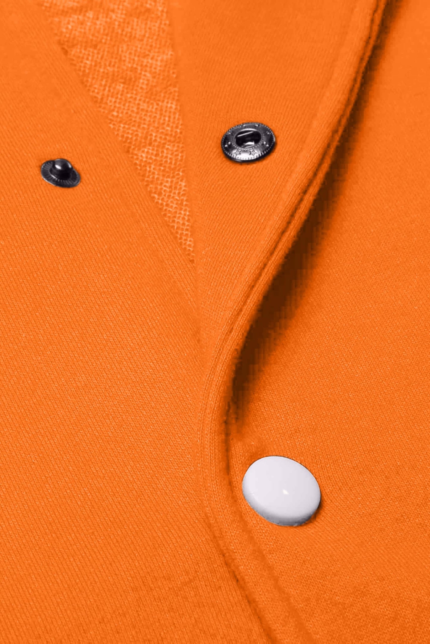 COOFANDY Men's Fashion Varsity Jacket Causal Slim Fit Cotton Letterman Baseball Bomber Jackets, Orange, Large