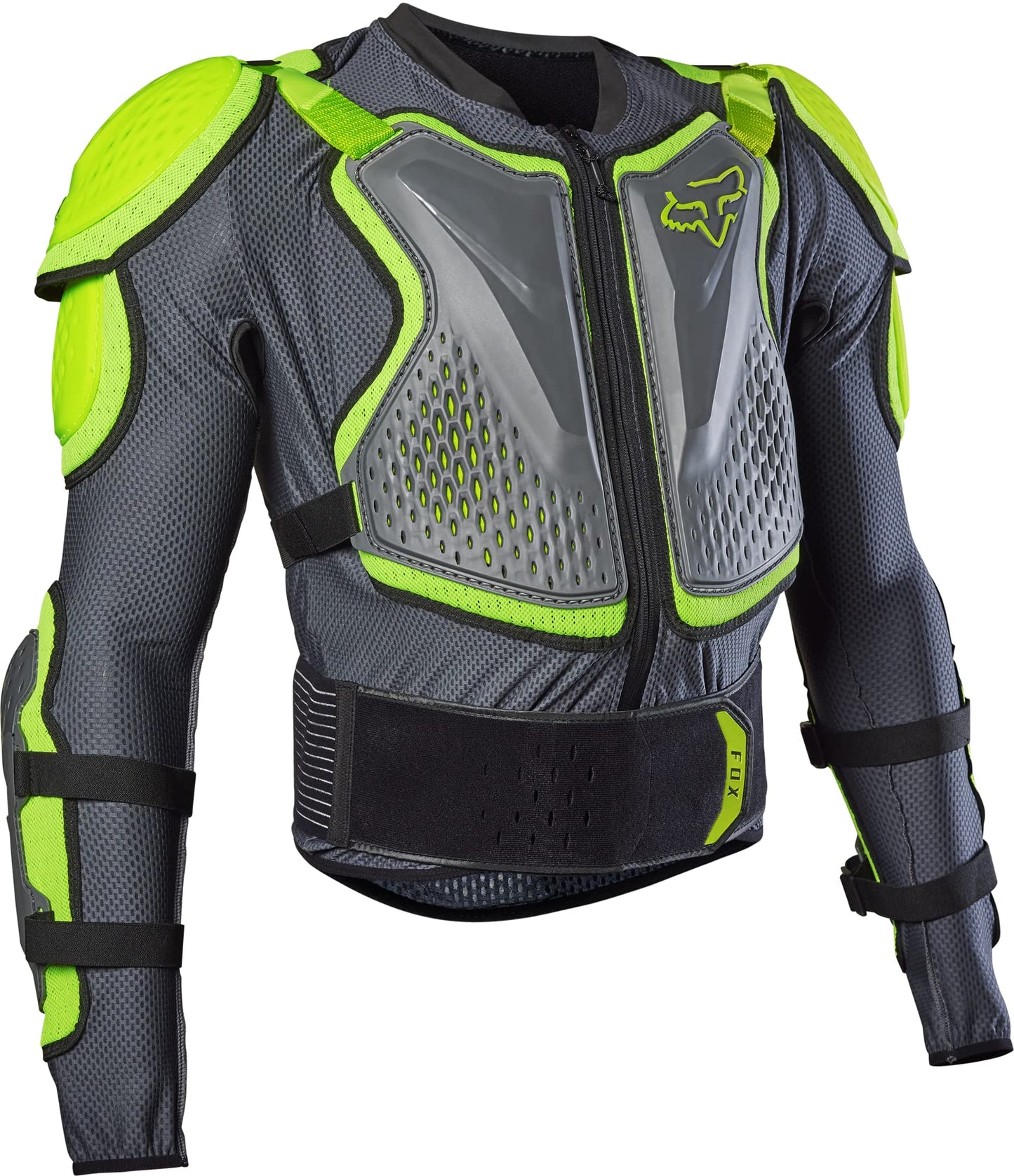 Fox Racing Titan Sport Motocross Dirt Bike Chest Guard Jacket, Dark Shadow, Large