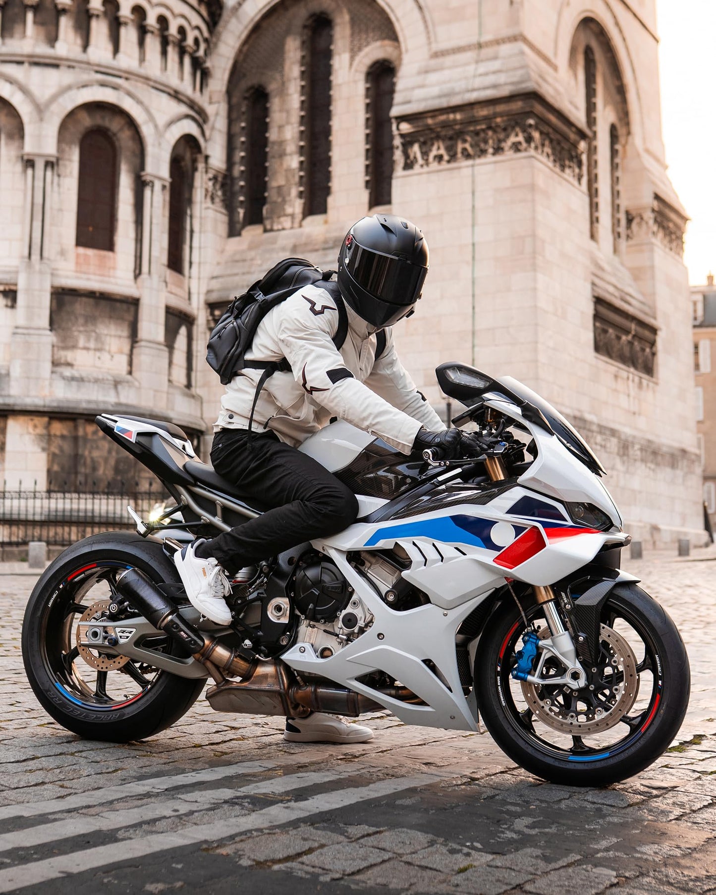 RIDEIRON Motorcycle Riding Jacket Waterproof for Men All Season