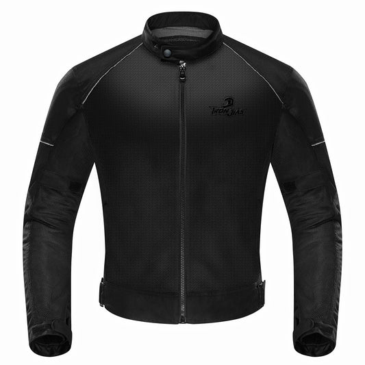 IRON JIA'S Summer Motorcycle Riding Jacket for Men, CE Certified