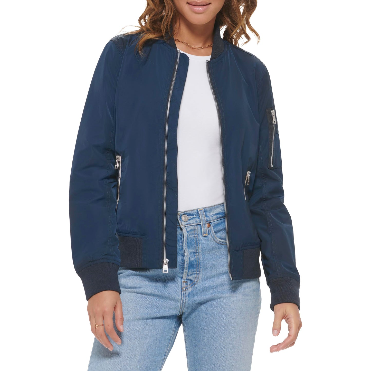 Levi's® Flight Bomber Jacket Navy MD