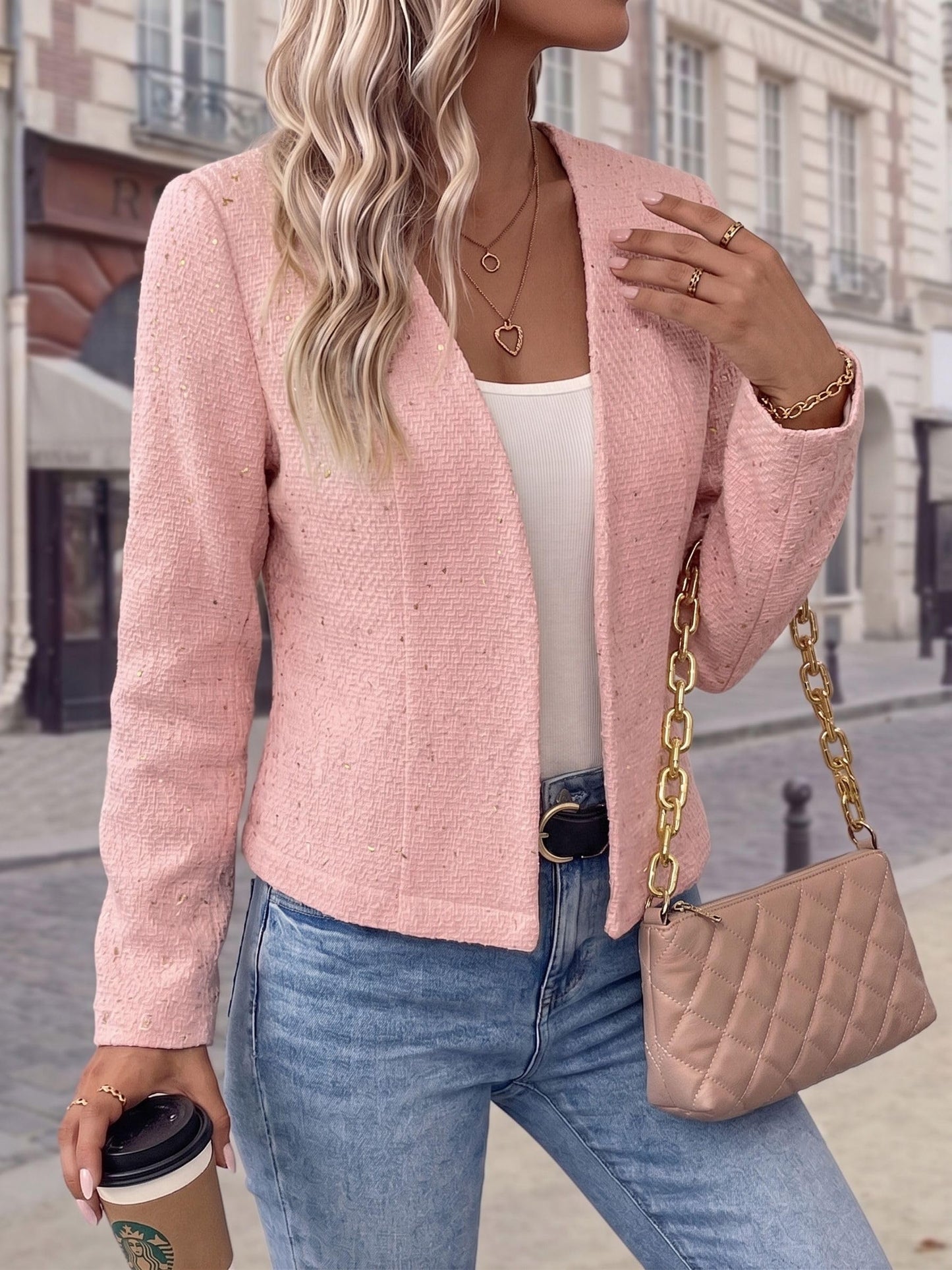 Oversized Blazer Jackets for Women Plus Size Blazers Tuxedo Long Tailored Cape White Leather Sport Office Attire Blazer Pink XXL