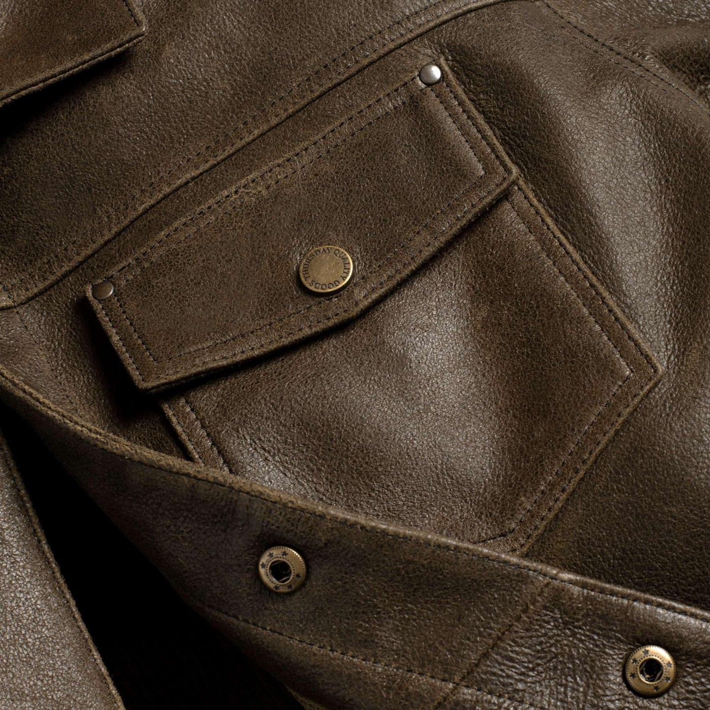 Men's Premium Trucker Leather Jacket| Cowboy Style Real Leather Trucker Jacket