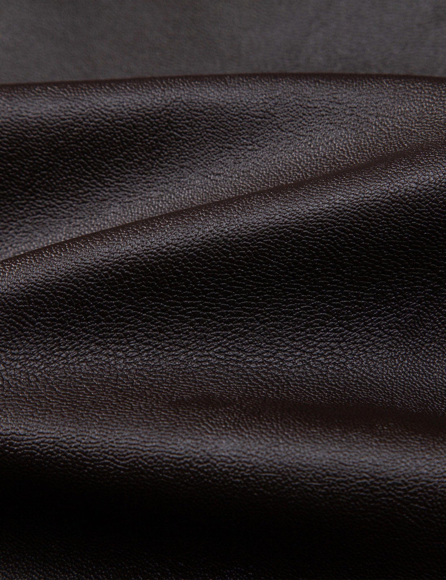 Dark Brown Leather Jacket Men Faux Leather Motorcycle Jackets Biker Coat L