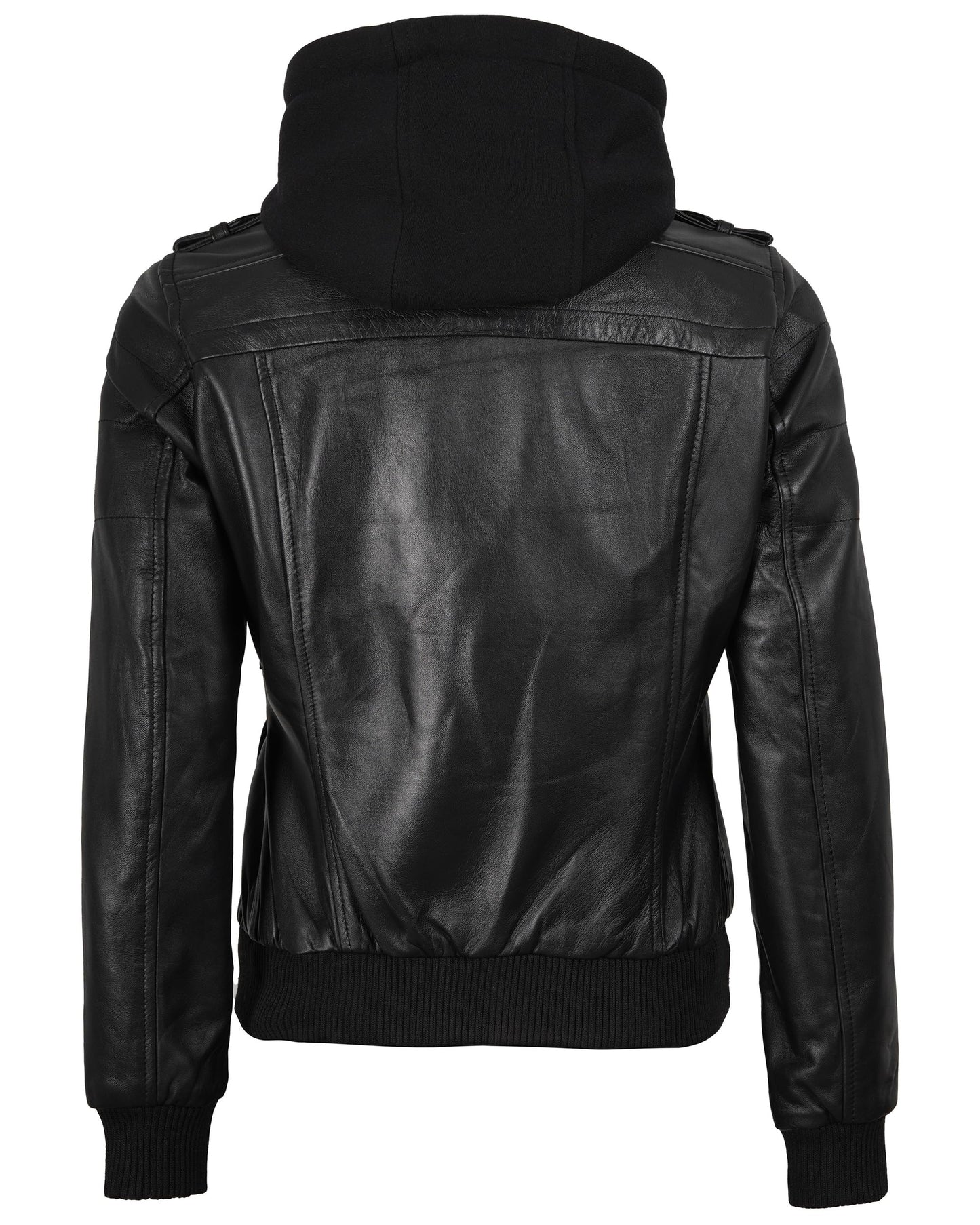 Blingsoul Biker Leather Jacket Women | [1313622] Edinburgh Black, S