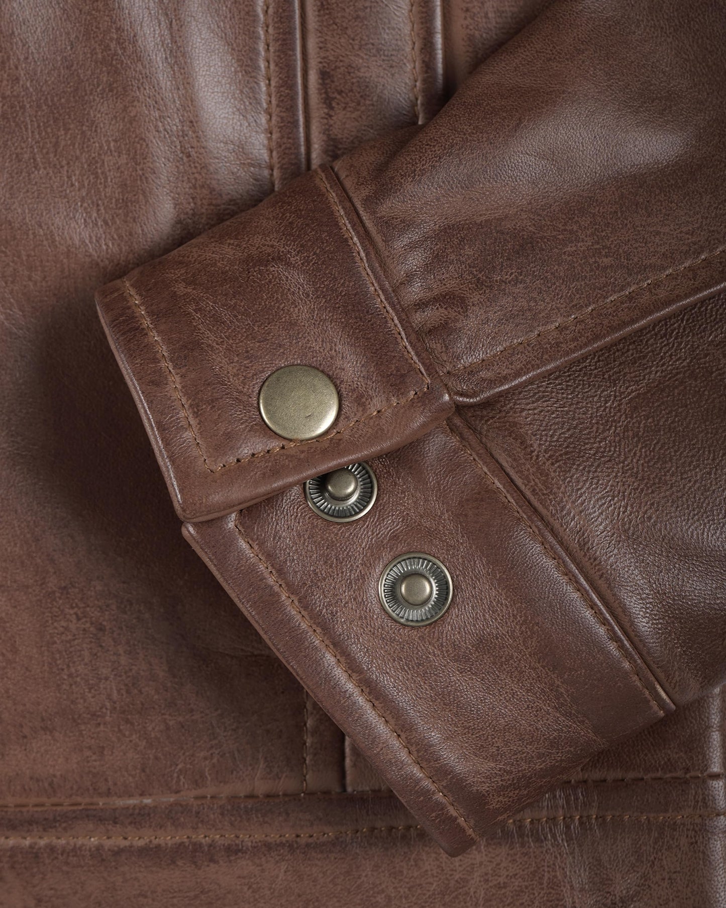 fjackets Mens Leather Jacket - Real Leather Jackets For Men - Motorcycle Leather Jacket Men Wiiick Cognac |[1100375], XL