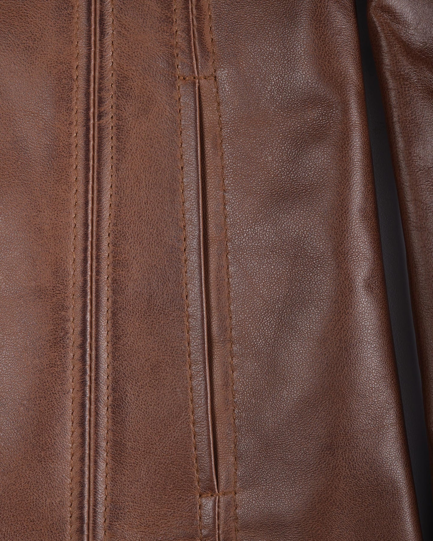 Blingsoul Disc Brown Womens Leather Blazer - Real Leather Jacket Coat For Women | [1304952] Bitonto Brown, S