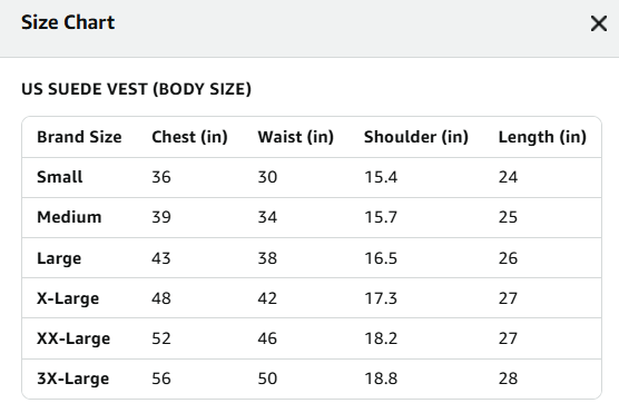JULUOYIE Men's Suede Leather Vest Vintage Cowboy Waistcoats Wedding Slim Fit Sleeveless Jacket Brown